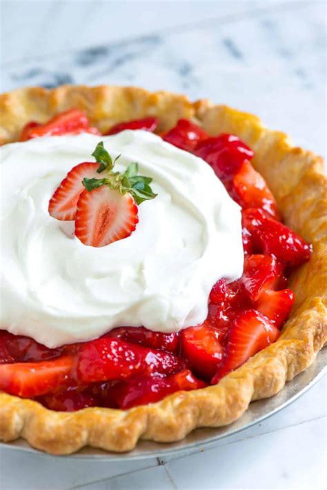 strawberrycreampie0|Strawberry Cream Pie Recipe .